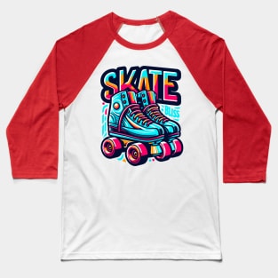 Roller skates Baseball T-Shirt